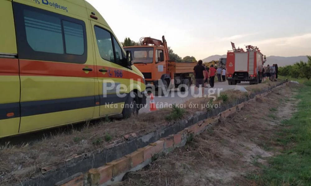 Πέλλα: Πατέρας δύο παιδιών εκσφενδονίστηκε από το αυτοκίνητο και βρέθηκε νεκρός σε αρδευτικό κανάλι